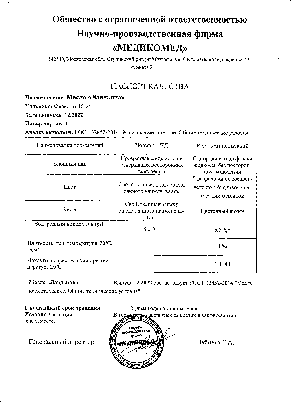 Паспорт №122022